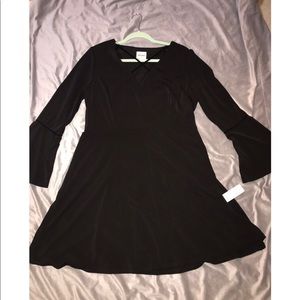 BRAND NEW BLACK DRESS! WITH TAGS! SIZE 14